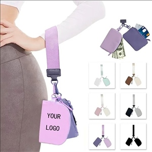 Mini Wristlet Keychain Wallet